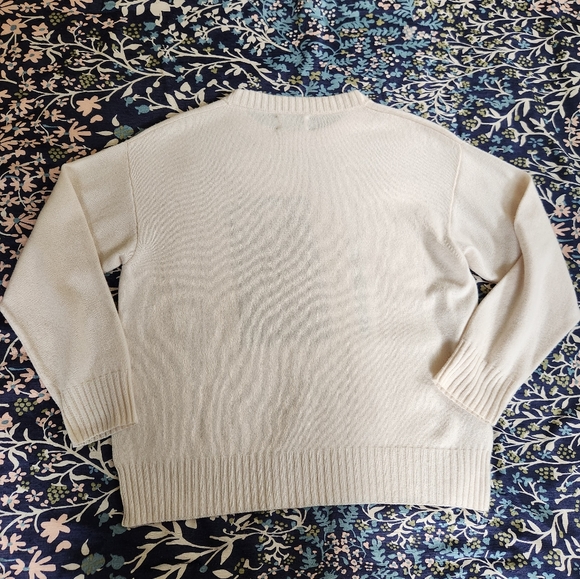 Koch Trevi The Perfect Match Graphic Wool Cashmere Sweater Women's Small - Picture 5 of 9